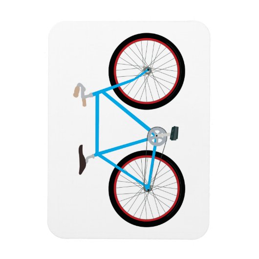 Fahrraddesign Magnet (Vertikal)