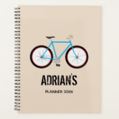 Fahrraddesign Name Planer Terminkalender (Vorderseite)