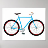 Fahrraddesign Poster (Vorne)