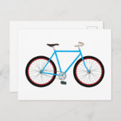 Fahrraddesign Postkarte (Vorne/Hinten)