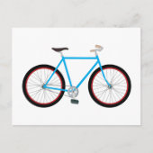 Fahrraddesign Postkarte (Vorderseite)
