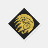 Fahrraddesign Serviette (Ecke)