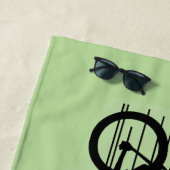 Fahrraddesign Strandtuch (Beispiel)