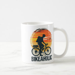 Fahrraddistanzradler Bikepacking Langstreckenradfa Kaffeetasse