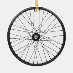 Fahrraddrahtrad Keramikornament