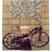 Fahrradduschvorhang Duschvorhang (Vorderseite)