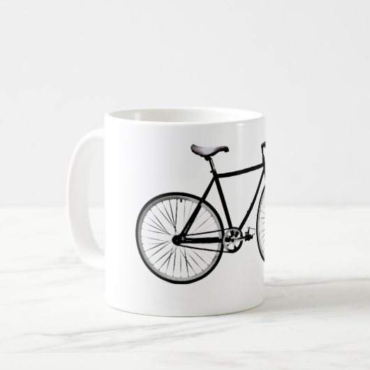 Fahrradentwurf Kaffeetasse (Vorderseite Links)