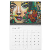 Fahrräder an der Graffiti-Wand Kalender (Jan 2027)