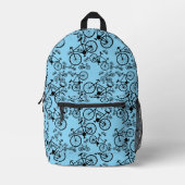 Fahrräder Big and Small Bedruckter Rucksack (Vorderseite)
