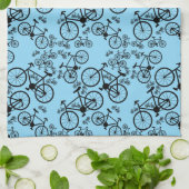 Fahrräder Big and Small Geschirrtuch (Gefaltet)