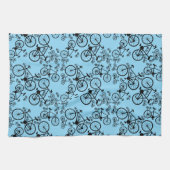 Fahrräder Big and Small Geschirrtuch (Horizontal)