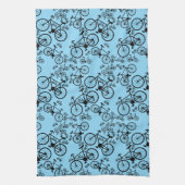 Fahrräder Big and Small Geschirrtuch (Vertikal)