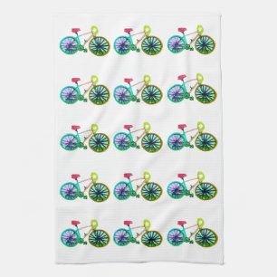 Fahrräder Fahrräder Fahrrad 4Brad Geschirrtuch
