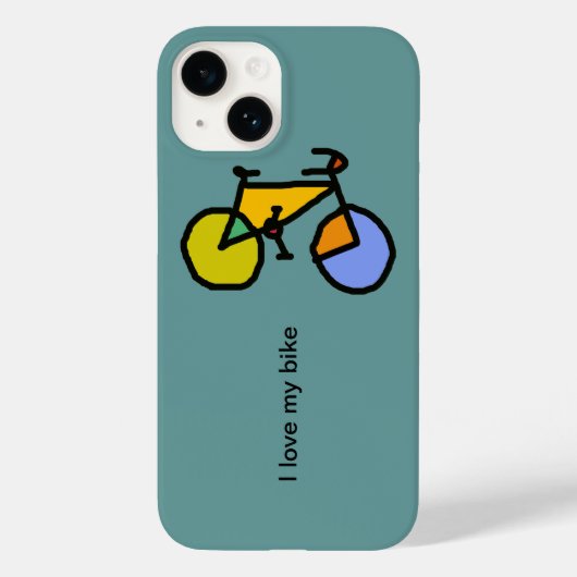 Fahrräder : Fahrräder ; Fahrrad Cool Case-Mate iPhone Hülle (Rückseite)