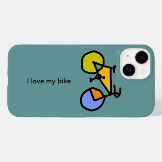 Fahrräder : Fahrräder ; Fahrrad Cool Case-Mate iPhone Hülle (Rückseite (Horizontal))