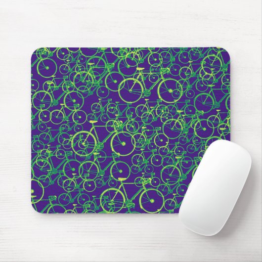 Fahrräder: Fahrradmuster Mousepad (Mit Mouse)