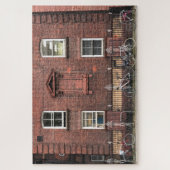 Fahrräder, Fulham Road, Chelsea London UK Puzzle (Vertikal)