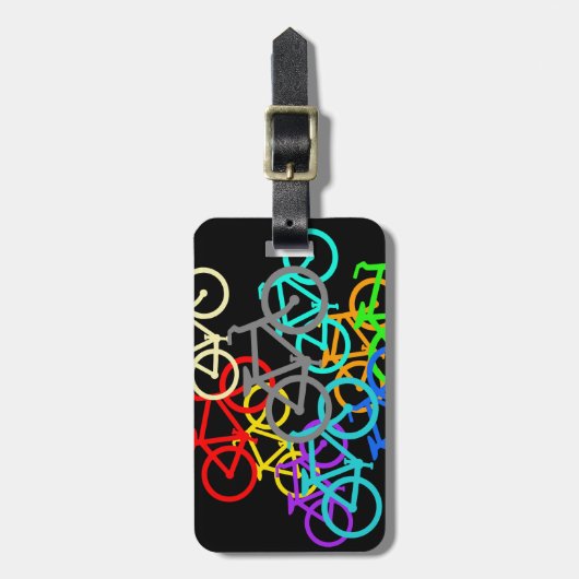 Fahrräder Gepäckanhänger (Vorderseite vertikal)