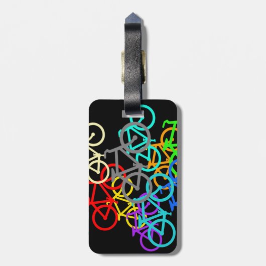 Fahrräder Gepäckanhänger (Rückseite vertikal)