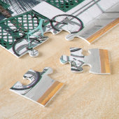 Fahrräder geparkt vor der Wohnung Key West Fl Puzzle (Seite)
