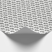 Fahrräder Geschenkpapier (Ecke)