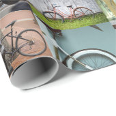 Fahrräder Geschenkpapier (Rolleneckpunkt)