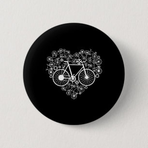 Fahrräder Herz Süß Mtb Straße Rennen Fahren Liebha Button