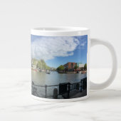 Fahrräder in Amsterdam Jumbo-Tasse (Rechts)