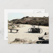 Fahrräder in Ease Postkarte (Vorne/Hinten)