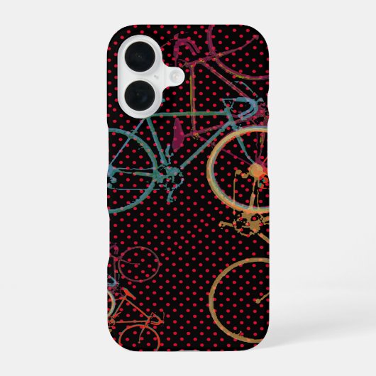 Fahrräder iPhone 16 Hülle (Rückseite)