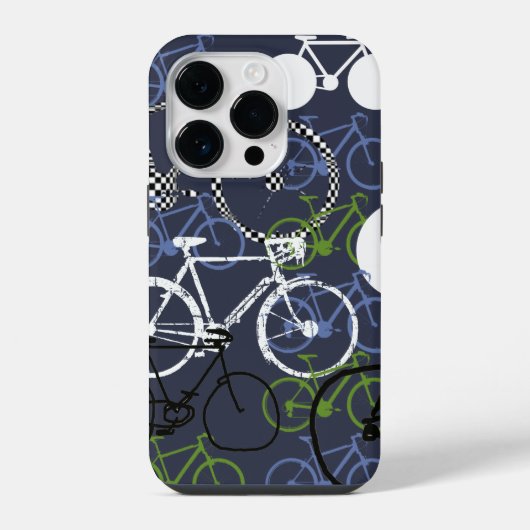 Fahrräder iPhone Hülle (Rückseite)