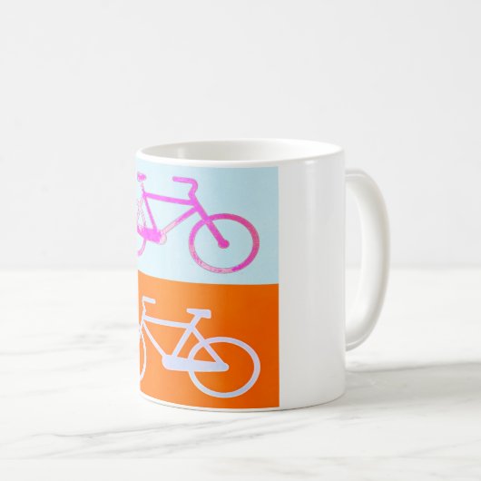 Fahrräder Kaffeetasse (VorderseiteRechts)