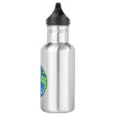 Fahrräder machen eine perfekte Welt Edelstahlflasche (Rechts)