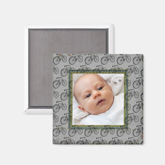 Fahrräder Magnet (Vorderseite/Rückseite)