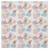 Fahrräder mit Blume Stoff (Muster)