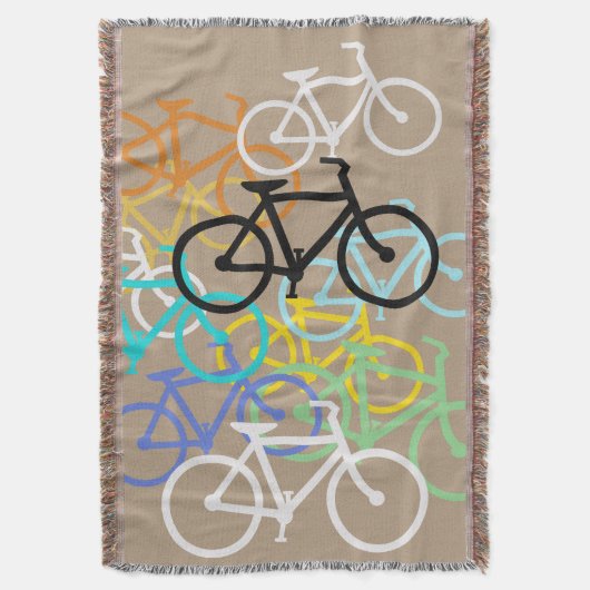 Fahrräder. mit Ihrer eigenen Hintergrundfarbe Decke (Vorderseite Vertikal)