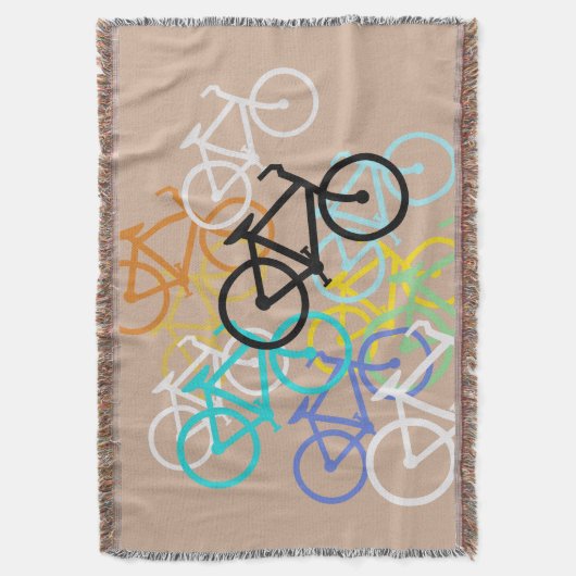 Fahrräder. mit Ihrer eigenen Hintergrundfarbe Decke (Vorderseite Vertikal)