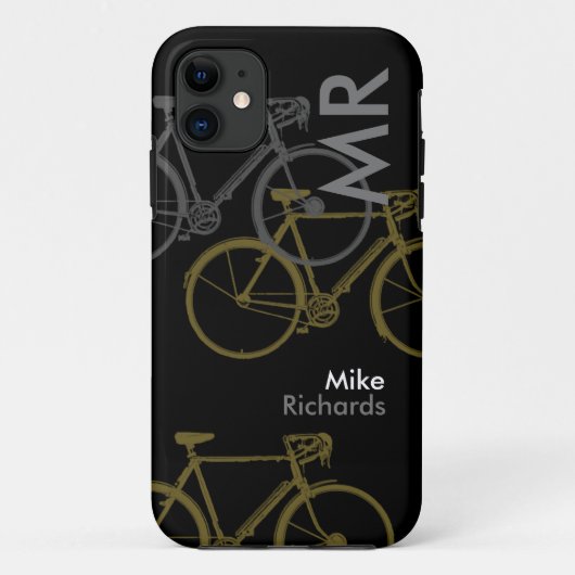 Fahrräder mit Namen Case-Mate iPhone Hülle (Rückseite)