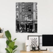 Fahrräder, Motorräder und Chop Suey, Anfang der 19 Poster (Heimbüro)