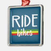 Fahrräder Ornament Aus Metall (Links)