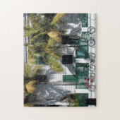 Fahrräder parken im Wohngebiet Key West, Florida Puzzle (Vertikal)