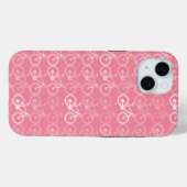 Fahrräder PINK Case-Mate iPhone Hülle (Rückseite (Horizontal))