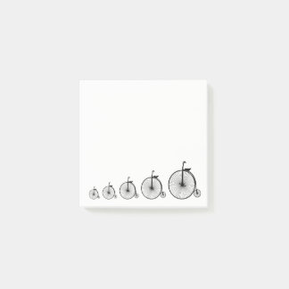 Fahrräder Post-it Klebezettel