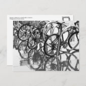 Fahrräder Postkarte (Vorne/Hinten)