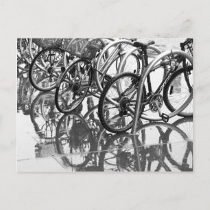 Fahrräder Postkarte