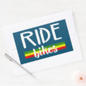 Fahrräder Rechteckiger Aufkleber (Umschlag)