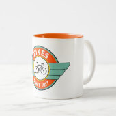 Fahrräder, seit 1817 zweifarbige tasse (VorderseiteRechts)