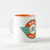 Fahrräder, seit 1817 zweifarbige tasse (Vorderseite Links)