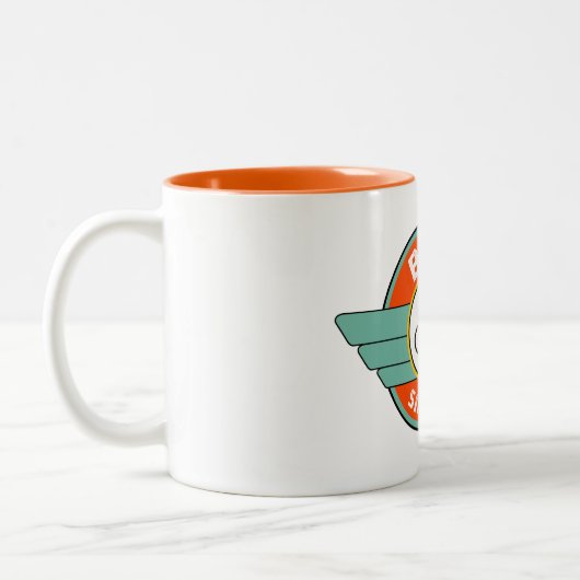 Fahrräder, seit 1817 zweifarbige tasse (Links)