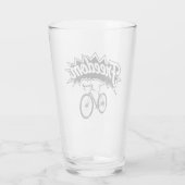Fahrräder sind frei glas (Rückseite)